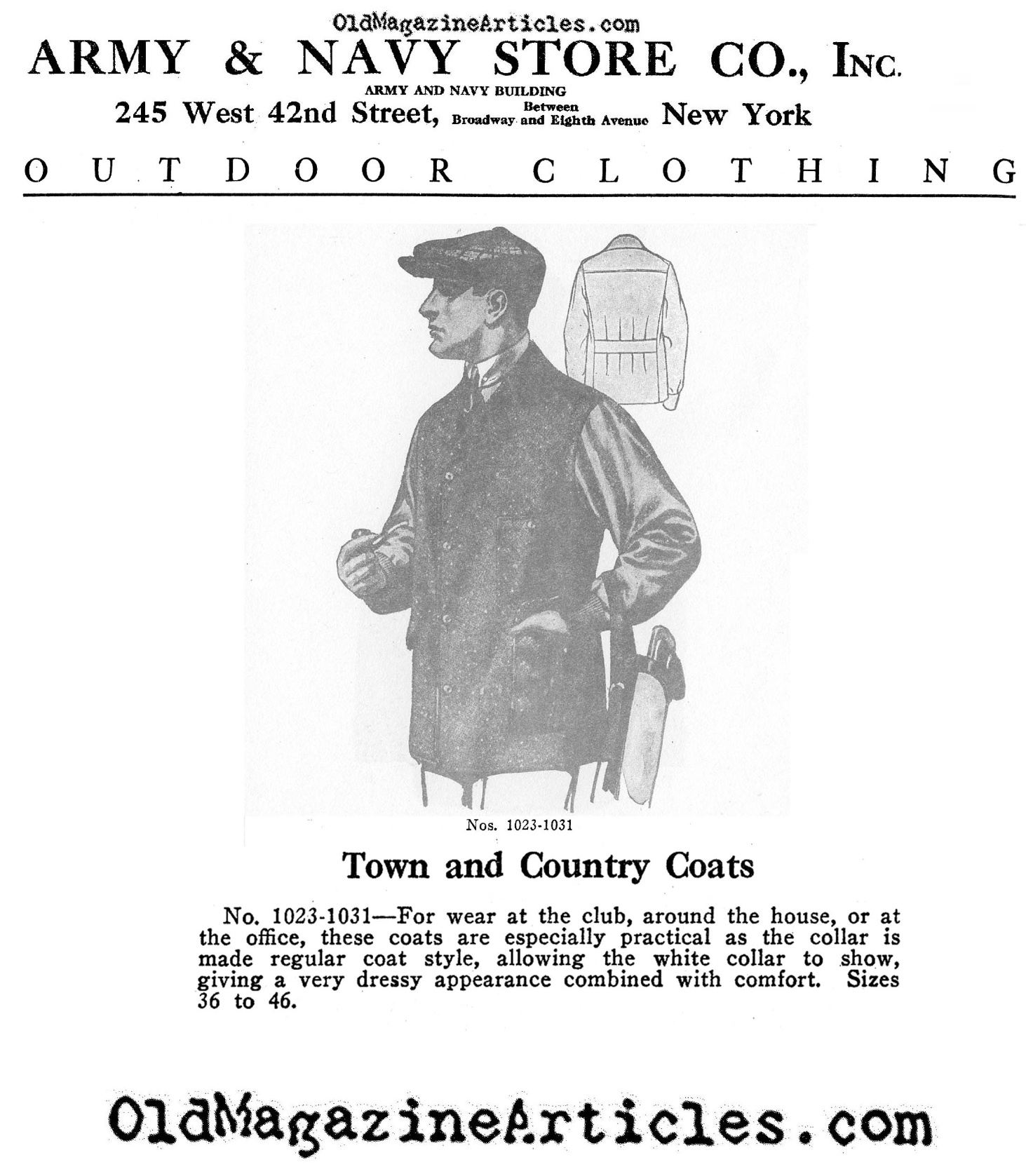 The Working-Class Golfer (A and N Catalog, 1918)